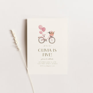 Oh La France Paris Geburtstagsparty Einladung