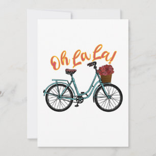 Oh La French Bicycle Funny French Redewendungen