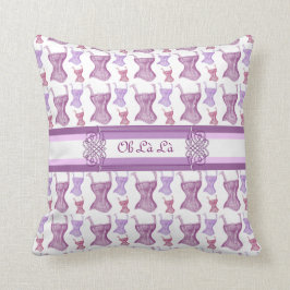 Oh La French Viktorianisch Corsets Vintag Kissen