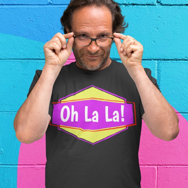 Oh La Funny Urban Retro Chic T-Shirt (Von Creator hochgeladen)