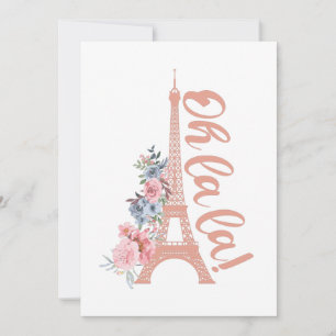 Oh La La - Eiffel Tower Paris Frankreich