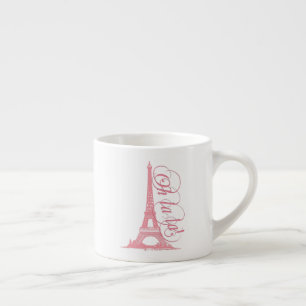 Oh La La - Eiffel Tower Paris Frankreich Espressotasse