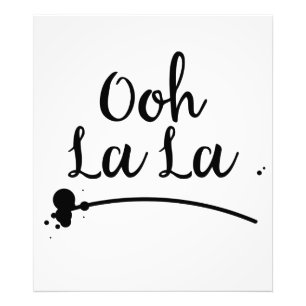 Oh La La Fotodruck