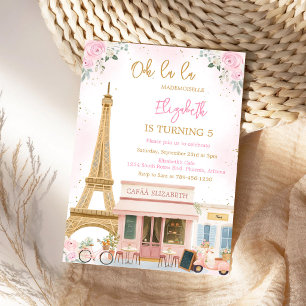 Oh La La Pariser Paris Geburtstagseinladung Einladung