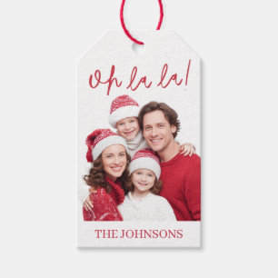 Oh La La Personalisiertes Familienfoto-Geschenkanh Geschenkanhänger