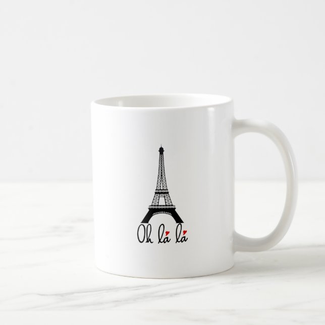 Oh Lala Paris Kaffeetasse (Rechts)