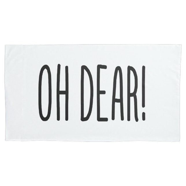 OH LASS! KISSENBEZUG (Vorderseite-Links)