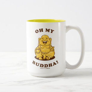 Oh mein Buddha Zweifarbige Tasse
