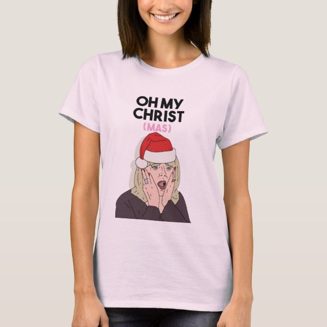 Oh mein Christ Pam, Gavin und Stacey T-Shirt (Vorderseite)