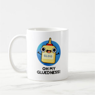 Oh mein Gluedness Funny Super Glue Puff Kaffeetasse
