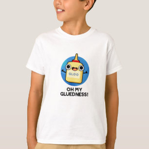 Oh mein Gluedness Funny Super Glue Puff T-Shirt