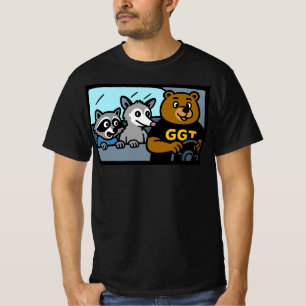 Oh mein Gott, der Bär fährt  T-Shirt