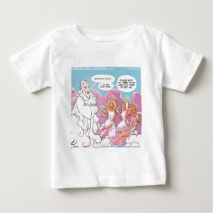 Oh mein Gott (OMG) Engel Text Funny Baby T-shirt
