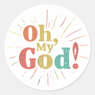 Oh mein Gott Sticker