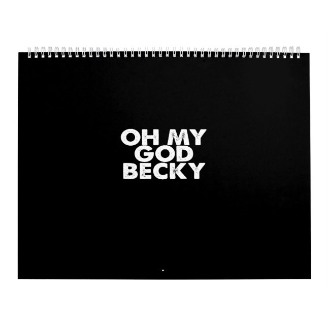 Oh mein Gott wurde Kalender (Titelbild)