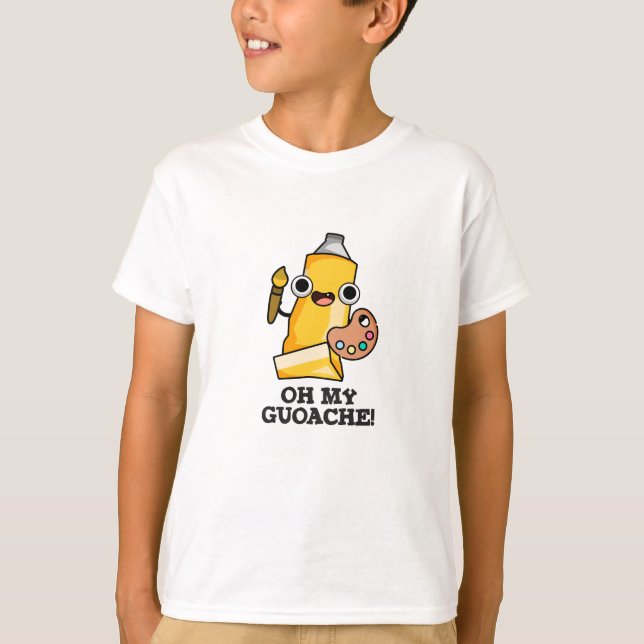 Oh mein Guoache Funny Artist Paint Pub T-Shirt (Vorderseite)