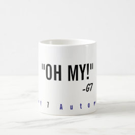 "Oh mein! "Tasse Kaffeetasse