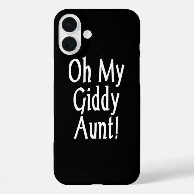 Oh meine Giddy-Tante! Case-Mate iPhone Hülle (Rückseite)