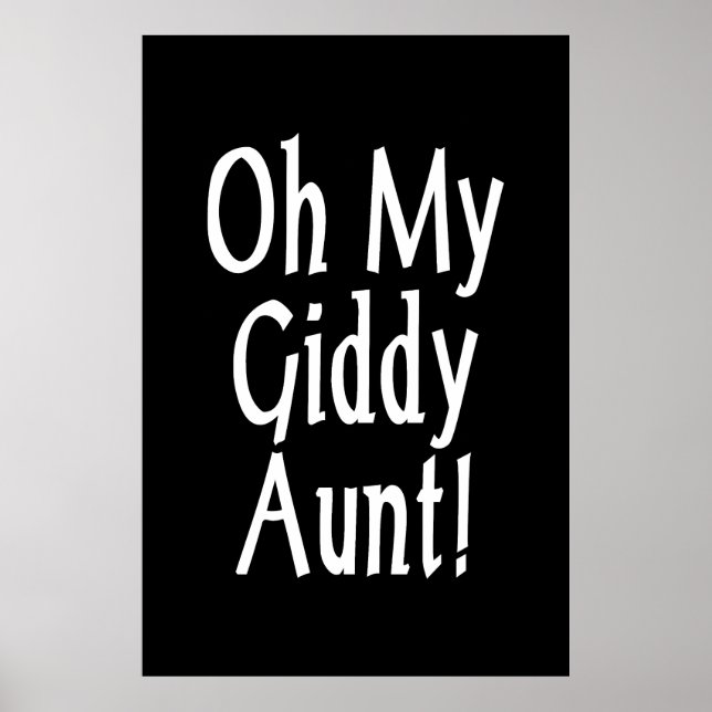 Oh meine Giddy-Tante! Poster (Vorne)