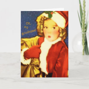 Oh, meine Güte! Weihnachtskarte Feiertagskarte