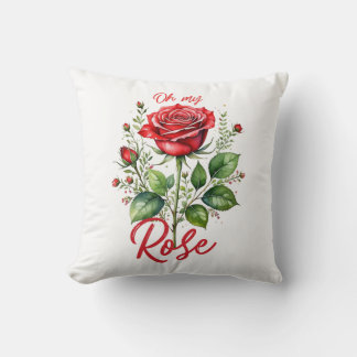 Oh meine Rose Kissen