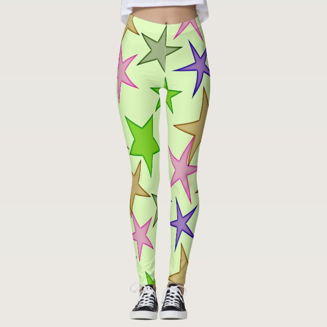 Oh meine Stars Leggings (Vorderseite)