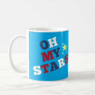 "Oh meine Sterne" Patriotic Kaffeetasse