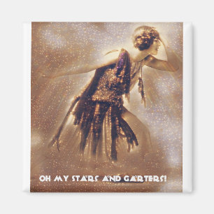 Oh meine Sterne und Strumpfbänder! Magnet