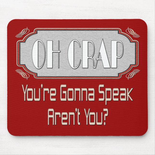 Oh Mist Mousepad (Vorne)