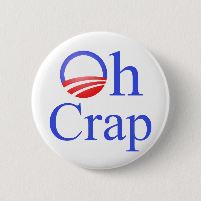Oh Mistc$anti-obama-Shirts und -geschenke Button (Vorderseite)