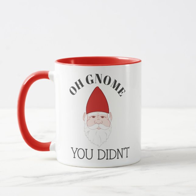 Oh, nein, du hast keinen Gnome gegart Tasse (Links)