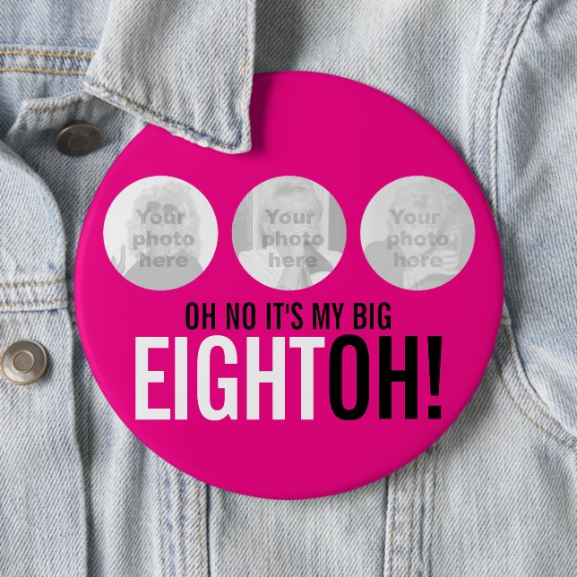 Oh nein, es ist mein GROSSES ACHTHTOH! Schaltfläch Button (Beispiel)