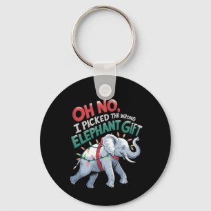 Oh nein, ich habe den falschen Elefanten-Geschenk- Schlüsselanhänger