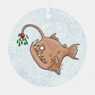 Oh nein! Mistletoe Angele Ornament Aus Metall