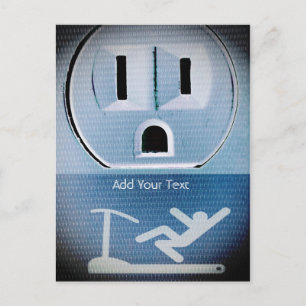 Oh Nein von Shirley Taylor Postkarte