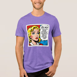 Oh Nein Weiblich - Unisex - Tri-Blend Shirt