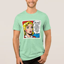 Oh Nein weiblich - Unisex - Tri-Blend Shirt