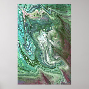 Oh Oh 1 Abstrakter Kunstdruck Poster
