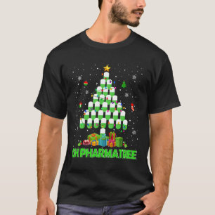 Oh Pharmatree Weihnachtsbaum Apotheke Medikamente T-Shirt
