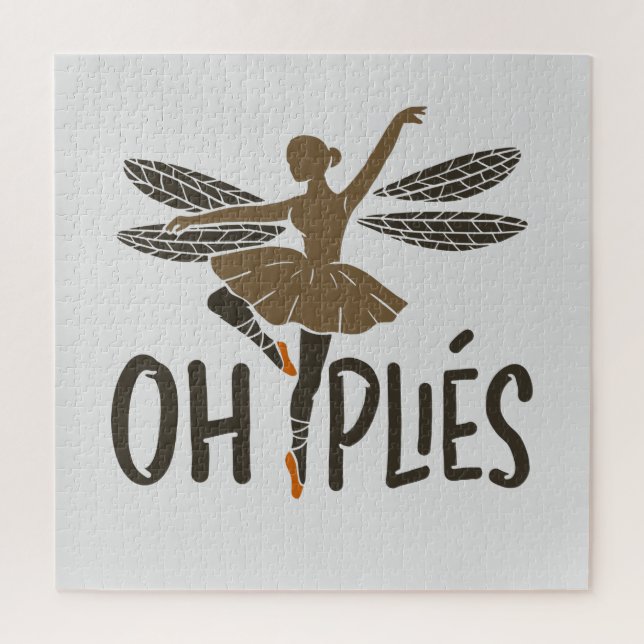 Oh Plies Balletttanzlehrer Puzzle (Vertikal)