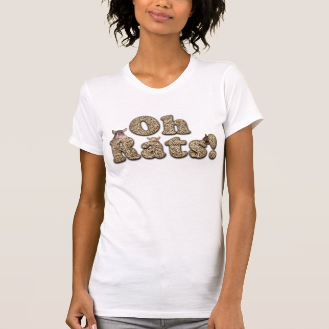 Oh Ratten T-Shirt (Vorderseite)