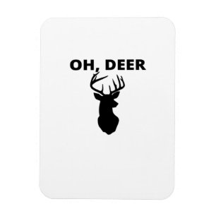 Oh Reh Oh Lieber Whimsischer Kunststil Magnet