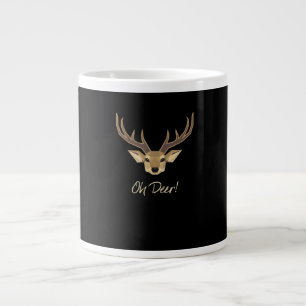 Oh Reh Whimsische Künstlerische Ausdrucksform Jumbo-Tasse