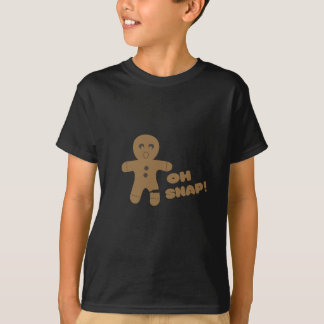 oh reißen Sie, Lebkuchenmann, frohe Weihnachten T-Shirt
