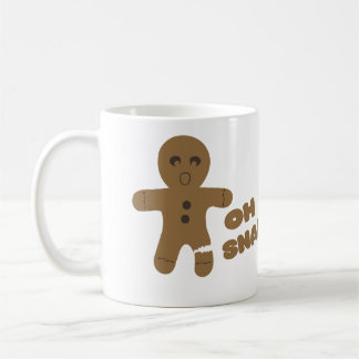 oh reißen Sie, Lebkuchenmann, frohe Weihnachten Tasse