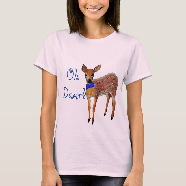 "Oh Rotwild" Kitz-Shirt T-Shirt (Vorderseite)