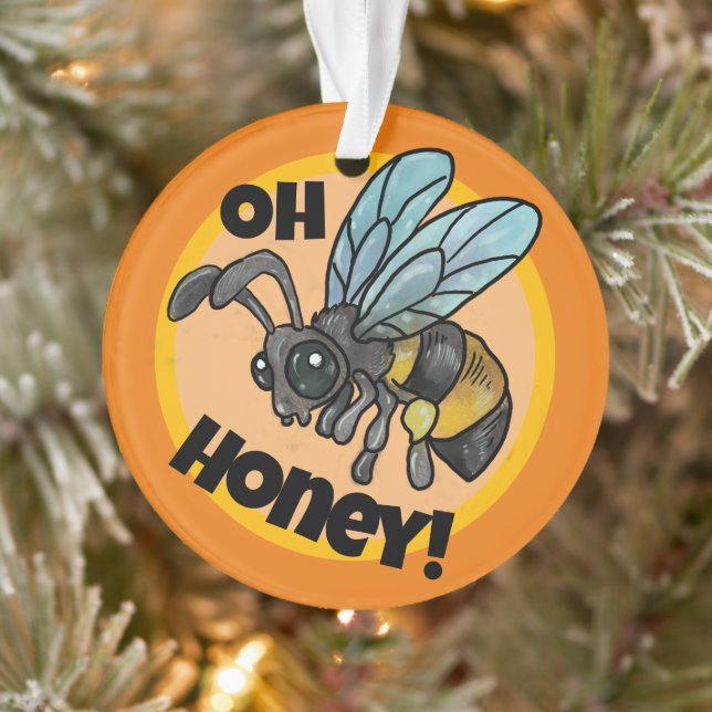Oh, Schatz! Niedliche Biene Ornament (Baum)