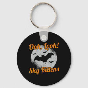 Oh schau Sky Kittens T Halloween Ts Schlüsselanhänger