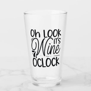 Oh, schauen Sie. Glas