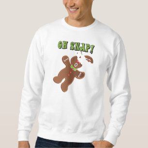 Oh, schläfst! Cookie Weihnachten Ugly Weihnachtskr Sweatshirt